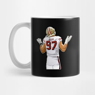 NickBosa #97 In Action Mug